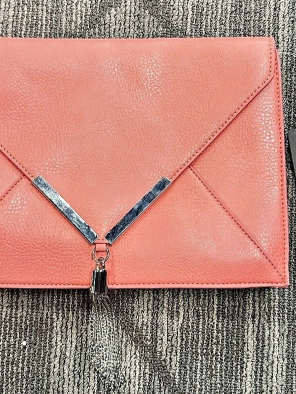 JUSTFAB Envelope Clutch in Pink - New